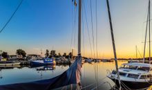 Nur knappe 5 Gehminuten zum Hafen Thiessow