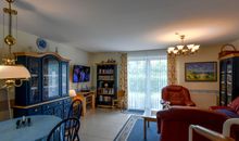 Ferienwohnung Thiessow - Wohnbereich mit TV