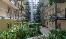 Das bepflanzte Atrium