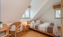 Schlafzimmer 1 mit Doppelbett