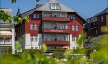 Villa Vineta Außenansicht Rückseite Richtung Schloonsee