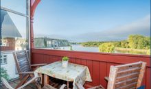 Balkon mit Blick auf den Schloonsee