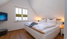 Schlafzimmer 2 im Obergeschoss des Ferienhauses