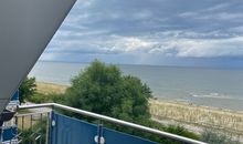 Blick vom Balkon