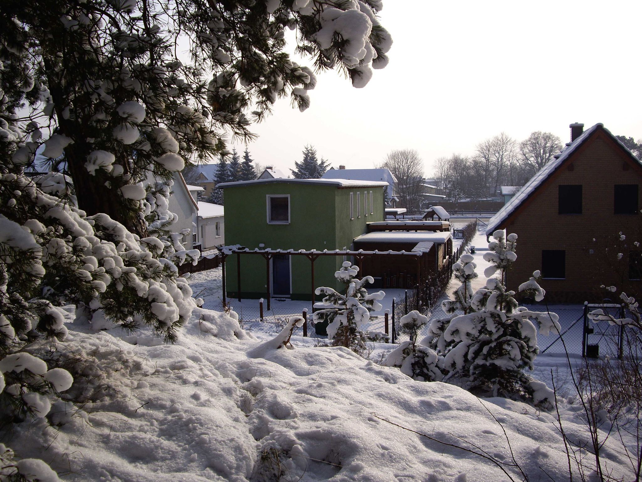Winter im Premiumhaus Garten