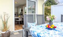 eingezäunte Terrasse