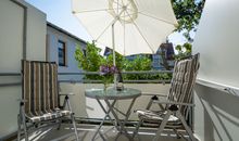 Der möblierte Balkon