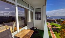 Ausblick vom Balkon