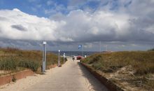Zugang zum feinen Ostseestrand