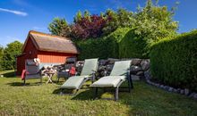 Blick auf das Sofa