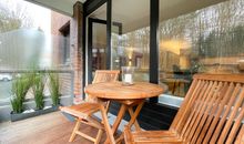 Essbereich und Balkon