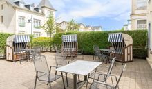 Wohnzimmer mit integrierter Küche