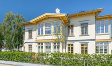 Wohnzimmer mit integrierter Küche