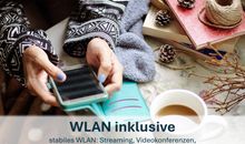 Kostenfreies WLAN in der gesamten Unterkunft!