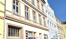 Blick auf die Fassade