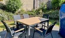 Terrasse mit Garten