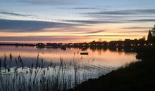 Blick auf Rerik vom Haff aus