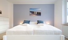 Das Schlafzimmer mit Doppelbett