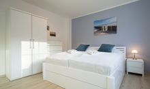 Das Schlafzimmer mit Doppelbett