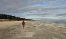 Endloser Strandspaziergang im November