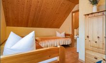 Schlafzimmer mit zwei Einzelbetten
