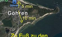 Ostseebad Göhren Fewo mit Südterrasse