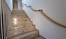 Treppenaufgang zu den Apartments
