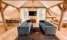 Gutshof Liepe - Ferienwohnung im 1. Obergeschoss - Wohn- und Essbereich