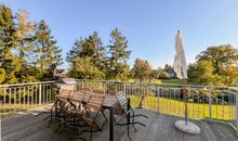 Gutshof Liepe - Ferienwohnung im 1. Obergeschoss - 15 m² großer Balkon