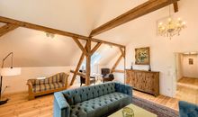 Gutshof Liepe - Ferienwohnung im 1. Obergeschoss - Wohnbereich