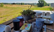 Frühstück auf der Terrasse