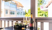 Der möblierte Balkon