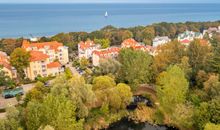 Das Haus Ostseewelle in direkter Ostseenähe