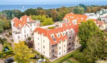 Das Haus Ostseewelle in direkter Ostseenähe