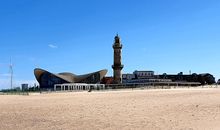 Am Strand von Warnemünde