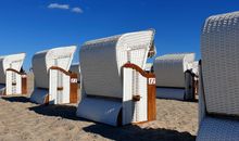 Am Strand von Warnemünde