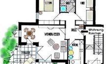 Plan Ferienwohnung Rüschen