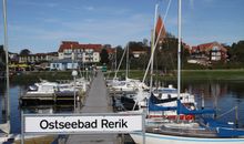 Blick vom Haffanleger