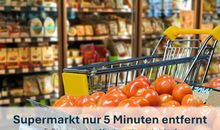 Den nächsten Supermarkt erreichen Sie nach wenigen Gehminuten.