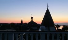 Blick über die Dachterrasse
