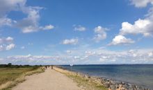Fahrradweg an der Ostsee
