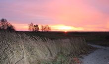 Sonnenaufgang am Hafen
