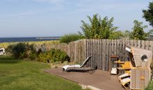 Terrasse 2 mit Strandkorb und super Meerblick