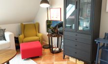 Lesesessel im Wohnbereich