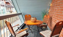 überdachter Balkon