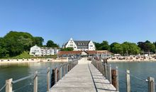 Seebrücke Strand Sandwig