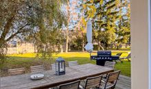 Gutshof Liepe - Ferienwohnung im Erdgeschoss Terrasse