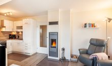 Wohnbereich mit Kamin