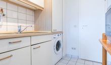 Waschmaschine in der Küchenzeile