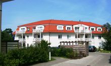 Einfahrt zur Strandkrone von der Poststraße